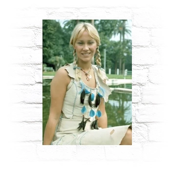 Agnetha Faltskog Metal Wall Art