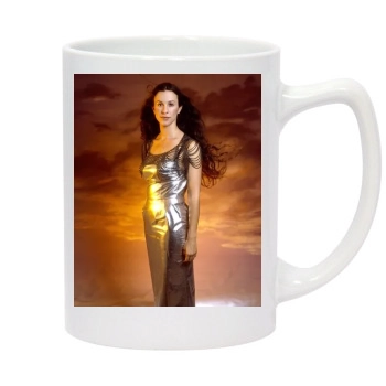 Alanis Morissette 14oz White Statesman Mug