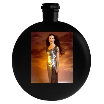 Alanis Morissette Round Flask