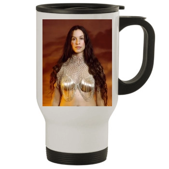 Alanis Morissette Stainless Steel Travel Mug