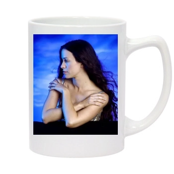 Alanis Morissette 14oz White Statesman Mug