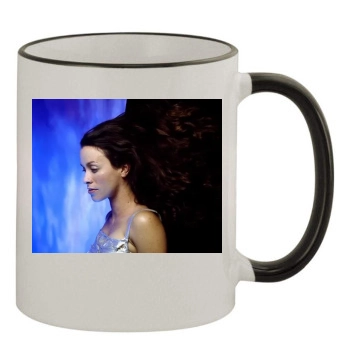 Alanis Morissette 11oz Colored Rim & Handle Mug