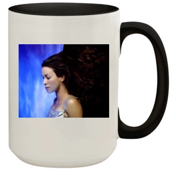 Alanis Morissette 15oz Colored Inner & Handle Mug