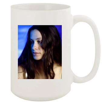 Alanis Morissette 15oz White Mug