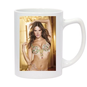 Alessandra Ambrosio 14oz White Statesman Mug