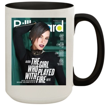 Alicia Keys 15oz Colored Inner & Handle Mug