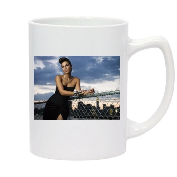 Alicia Keys 14oz White Statesman Mug