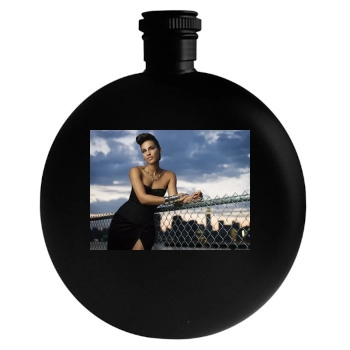 Alicia Keys Round Flask