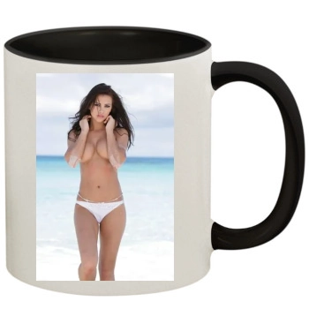 Alina Vacariu 11oz Colored Inner & Handle Mug