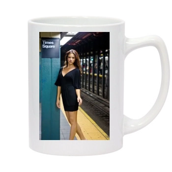 Alina Vacariu 14oz White Statesman Mug