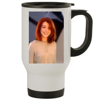 Alyson Hannigan Stainless Steel Travel Mug