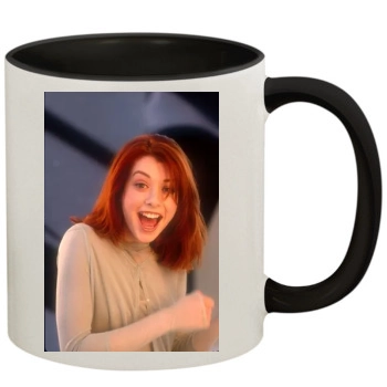 Alyson Hannigan 11oz Colored Inner & Handle Mug