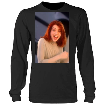 Alyson Hannigan Men's Heavy Long Sleeve TShirt