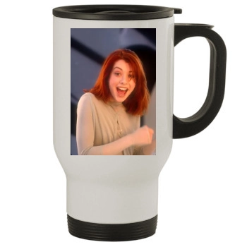 Alyson Hannigan Stainless Steel Travel Mug