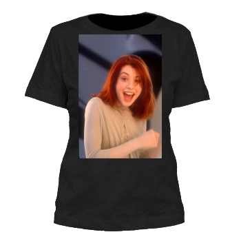 Alyson Hannigan Women's Cut T-Shirt