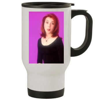 Alyson Hannigan Stainless Steel Travel Mug