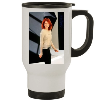 Alyson Hannigan Stainless Steel Travel Mug