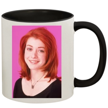 Alyson Hannigan 11oz Colored Inner & Handle Mug