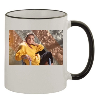 Alyssa Milano 11oz Colored Rim & Handle Mug