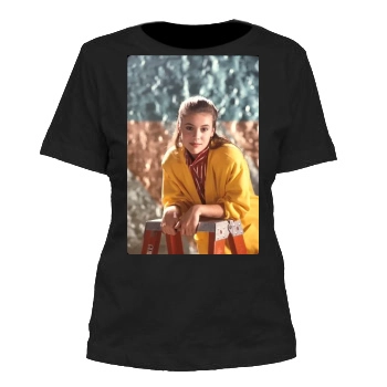 Alyssa Milano Women's Cut T-Shirt