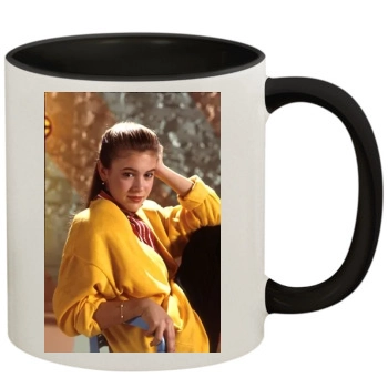 Alyssa Milano 11oz Colored Inner & Handle Mug