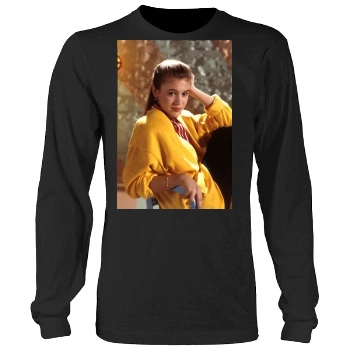 Alyssa Milano Men's Heavy Long Sleeve TShirt