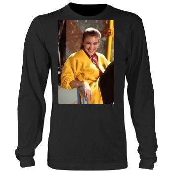 Alyssa Milano Men's Heavy Long Sleeve TShirt