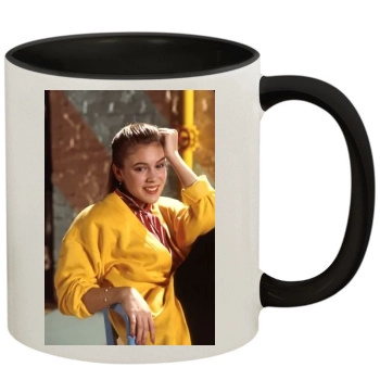 Alyssa Milano 11oz Colored Inner & Handle Mug