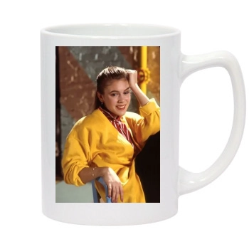 Alyssa Milano 14oz White Statesman Mug