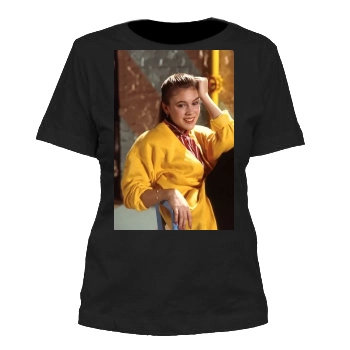 Alyssa Milano Women's Cut T-Shirt