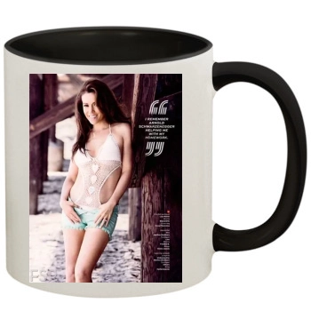 Alyssa Milano 11oz Colored Inner & Handle Mug