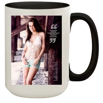 Alyssa Milano 15oz Colored Inner & Handle Mug