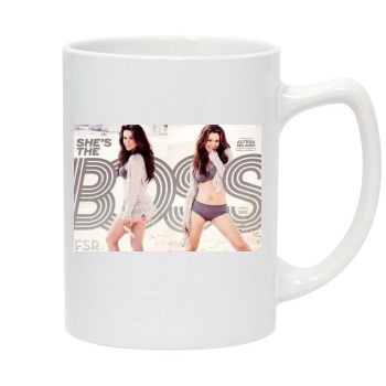 Alyssa Milano 14oz White Statesman Mug