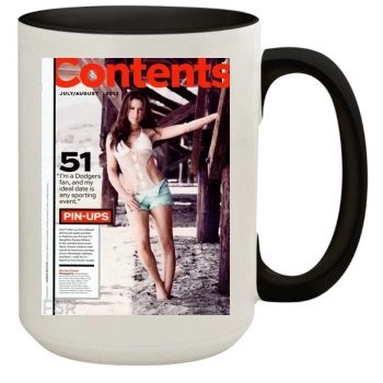 Alyssa Milano 15oz Colored Inner & Handle Mug