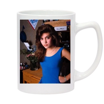 Alyssa Milano 14oz White Statesman Mug