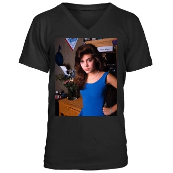 Alyssa Milano Men's V-Neck T-Shirt