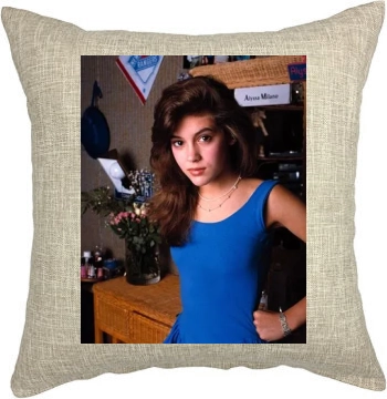 Alyssa Milano Pillow