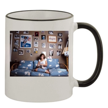 Alyssa Milano 11oz Colored Rim & Handle Mug