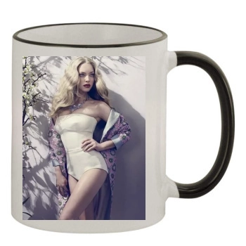 Amanda Seyfried 11oz Colored Rim & Handle Mug