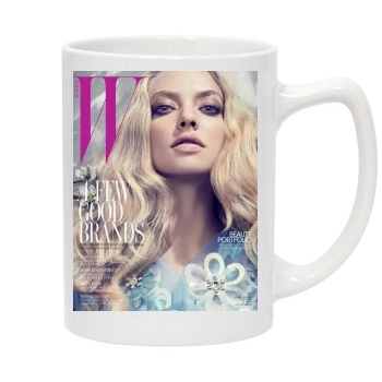 Amanda Seyfried 14oz White Statesman Mug