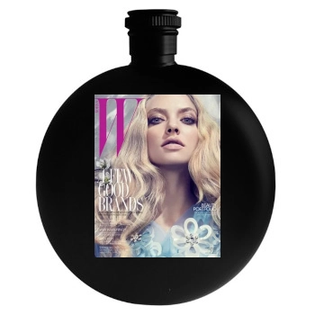 Amanda Seyfried Round Flask