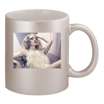 Amanda Seyfried 11oz Metallic Silver Mug