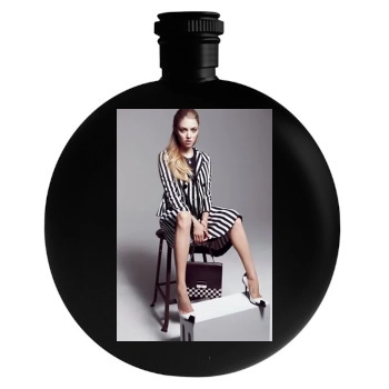 Amanda Seyfried Round Flask