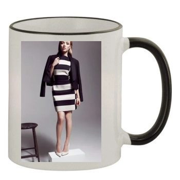 Amanda Seyfried 11oz Colored Rim & Handle Mug