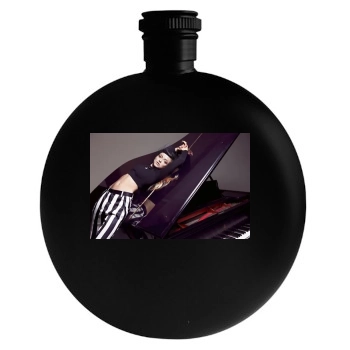 Amanda Seyfried Round Flask