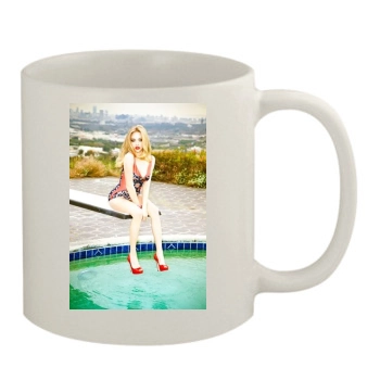 Amanda Seyfried 11oz White Mug