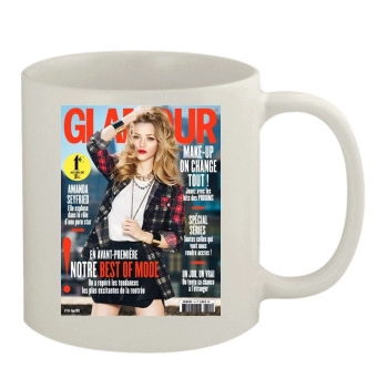 Amanda Seyfried 11oz White Mug