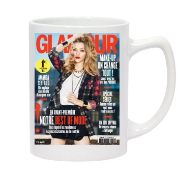 Amanda Seyfried 14oz White Statesman Mug