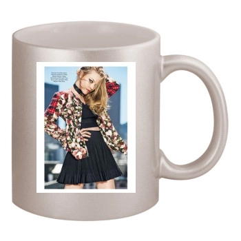 Amanda Seyfried 11oz Metallic Silver Mug