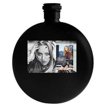 Amanda Seyfried Round Flask